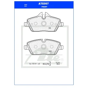 Ate Front Brake Pad ATE997