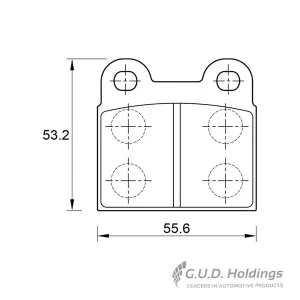 Safeline Front Brake Pad D111