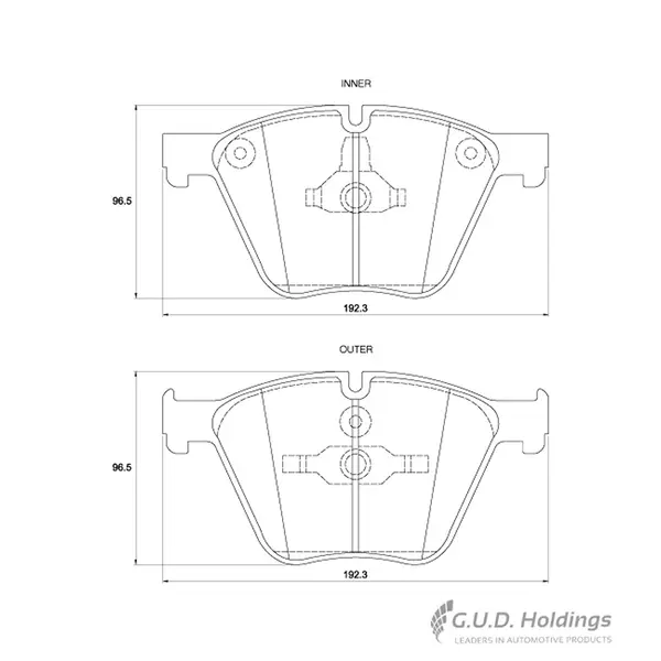 Safeline Front Brake Pad D3996