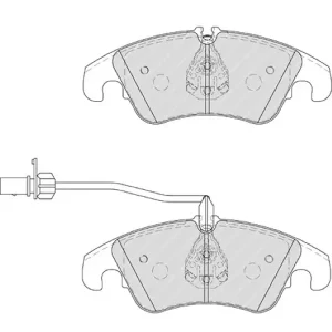 Ferodo Front Brake Pad FDB4044