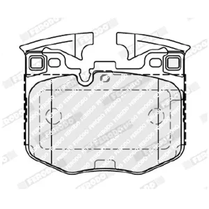 Ferodo Front Brake Pad FDB5055