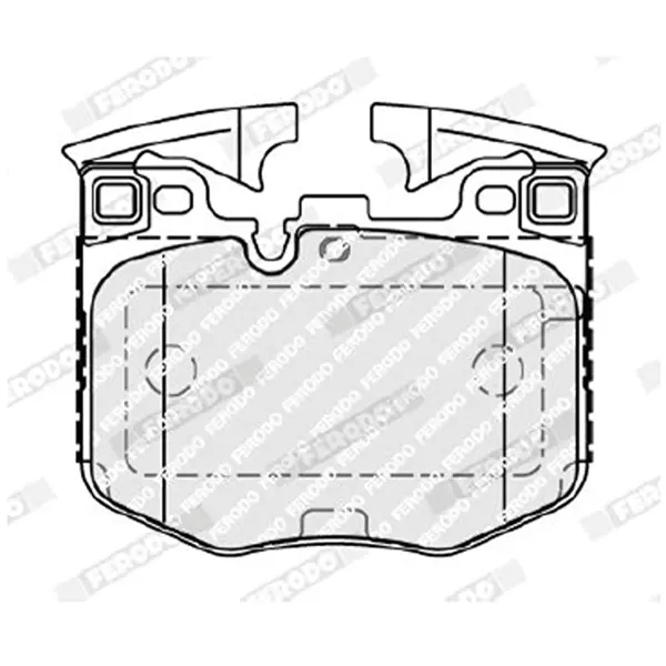 Ferodo Front Brake Pad FDB5055