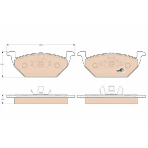 Trw Front Brake Pad GDB1984