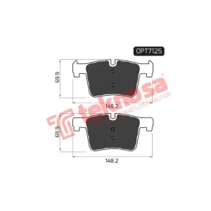 Optima Front Brake Pad OPT7125