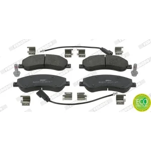 BRAKE PADS D3789 (WITH SENSOR) 0986494624 / ATE1209 / TX1073