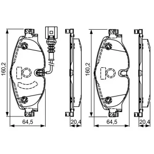 BRAKE PAD D4088