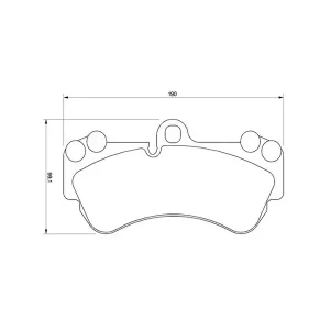BRAKE PADS FRONT D3511