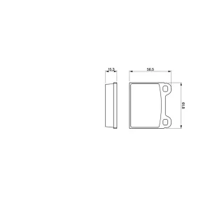 FDB105 Brake Pads Front D199