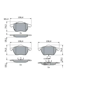 BRAKE PAD D3309