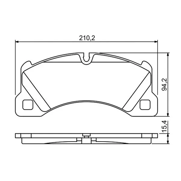 BRAKE PADS FRONT FDB4064