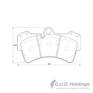 Safeline Brake Pads D3512