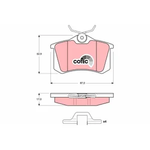 TRW Brake Pads GDB1328