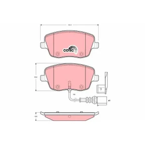 TRW Brake Pads GDB1472