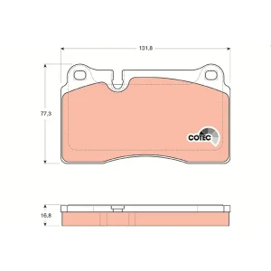 TRW Brake Pads GDB1670