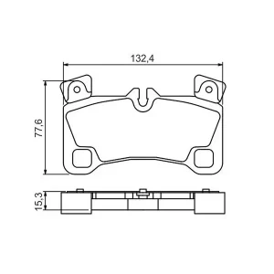 Bosch Brake Pads 0986494205