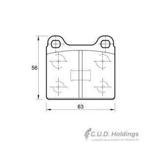 BRAKE PADS SAFELINE